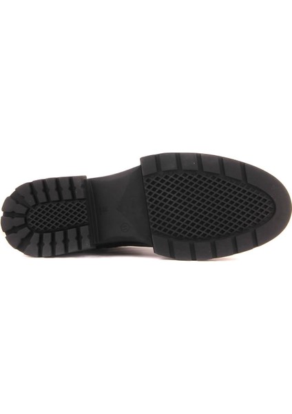 Sail Lakers - Siyah Deri, Bağcıklı, Fermuarlı Erkek Bot indirimleri