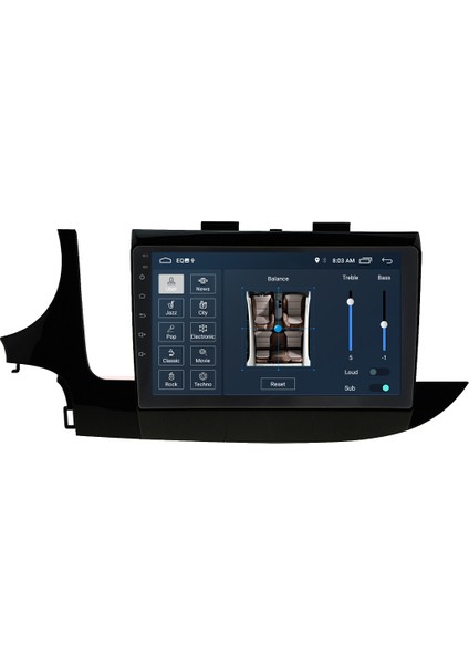 Opel Mokka Android 11 Carplay Multimedya Ekran Teyp 2GB+16GB