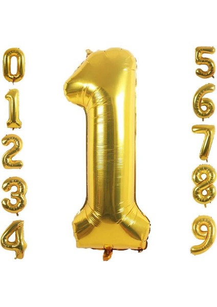 Folyo 1 Rakam Balon
