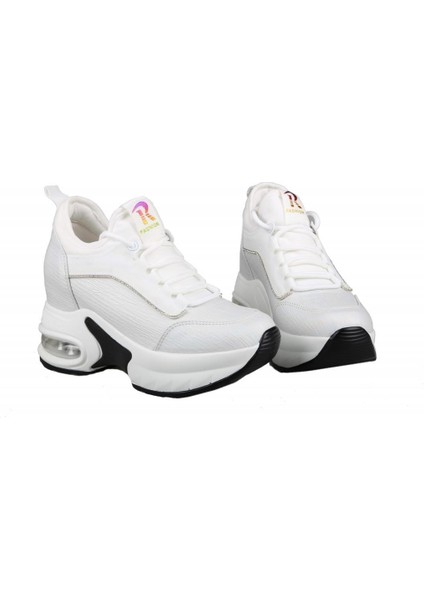 Guja 22K300-2 Dolgu Topuk Beyaz Kadın Sneakers indirimleri