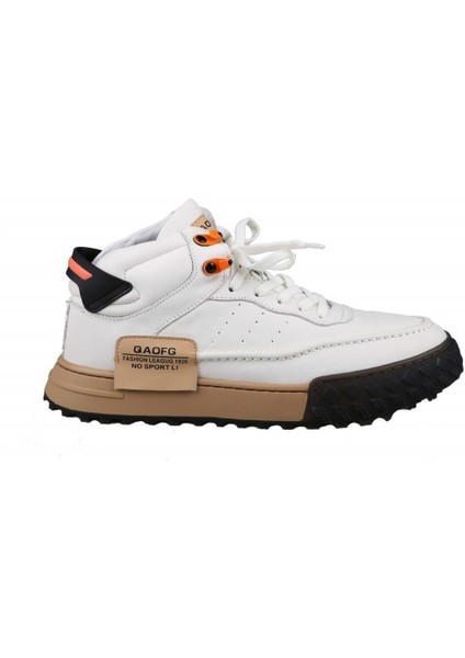 Guja 22K422 Boğazlı Beyaz Erkek Sneakers
