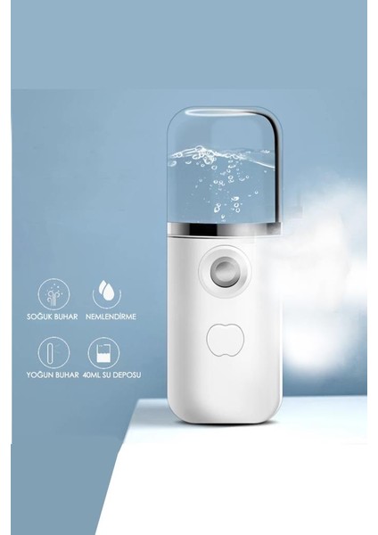 Soğuk Mini Buhar Makinası Yüz Nemlendirme Cihazı fırsatları