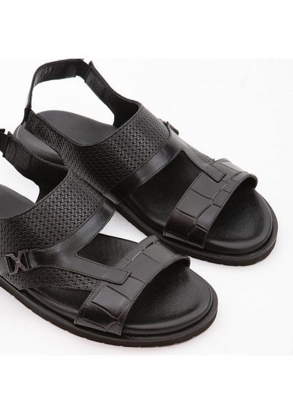 Erkek Derı Günlük Sandalet 537 551 Erk Trlk Y22 modelleri