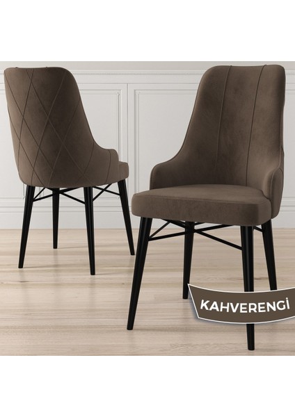 Concept Kar Serisi 80 x 132 cm Açılabilir Mdf Mutfak Masa Takımı Siyah Mermer Desen Masa 4 Sandalye
