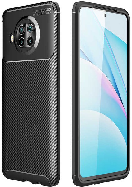 Xiaomi Mi 10T Lite 5g Kılıf Karbon Desenli Yüksek Kalite Negro Silikon Kapak