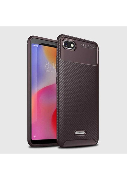 Xiaomi Redmi 6A Kılıf Karbon Desenli Yüksek Kalite Negro Silikon Kapak fiyatları