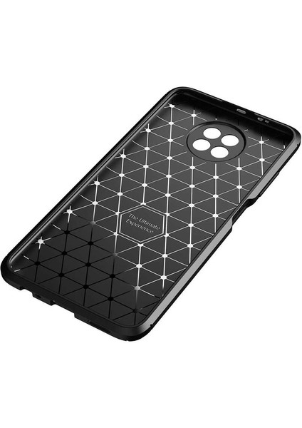 Xiaomi Redmi Note 9t Kılıf Karbon Desenli Yüksek Kalite Negro Silikon Kapak