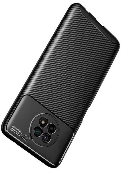 Xiaomi Redmi Note 9t Kılıf Karbon Desenli Yüksek Kalite Negro Silikon Kapak