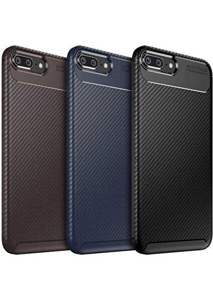 Kip GSM Apple iPhone 7 Plus Kılıf Karbon Desenli Yüksek Kalite Negro Silikon Kapak