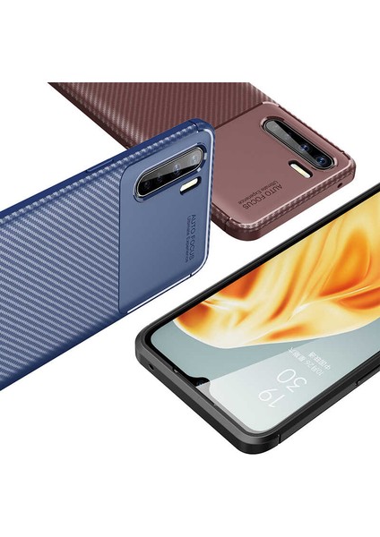 Oppo Reno 3 Kılıf Karbon Desenli Yüksek Kalite Negro Silikon Kapak indirimleri