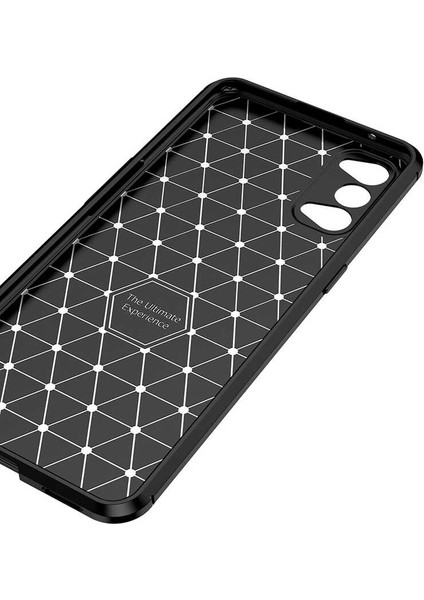 Oppo Reno 4 Kılıf Karbon Desenli Yüksek Kalite Negro Silikon Kapak