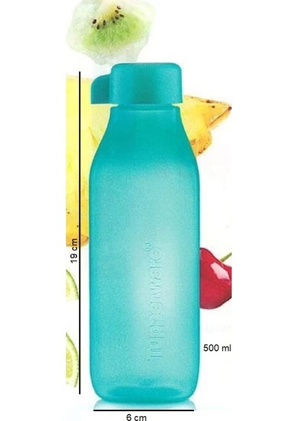 Eko Şişe 500 ml Vidalı Kapak Kare Matara Suluk Hsgl fiyatları