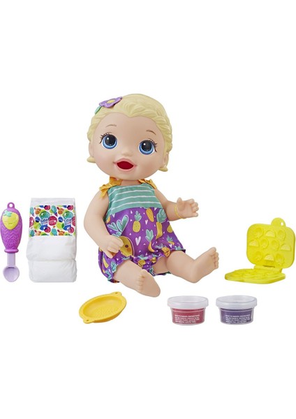 E5841 Baby Alive Lily ile Mama Eğlencesi - Sarışın / +3 Yaş fiyatları