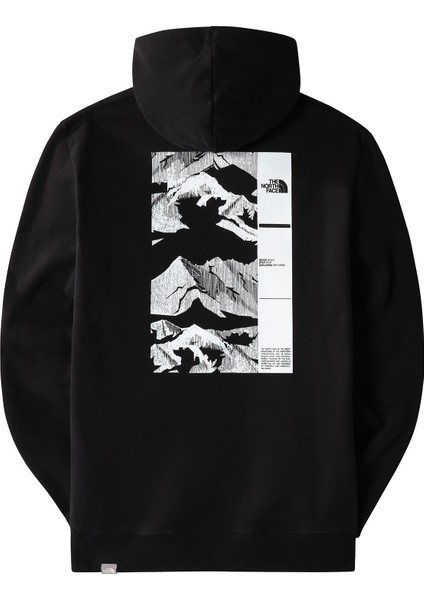 Coordinates Erkek Siyah Kapüşonlu Sweatshirt
