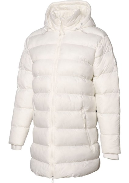 Hmlestel Zıp Coat Beyaz Kadın Parka 940172-9003