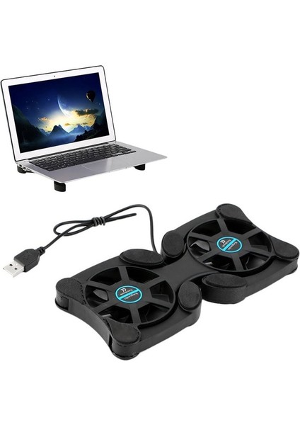 Katlanabilir USB Soğutma Fanı Mini Ahtapot Notebook Soğutucu
