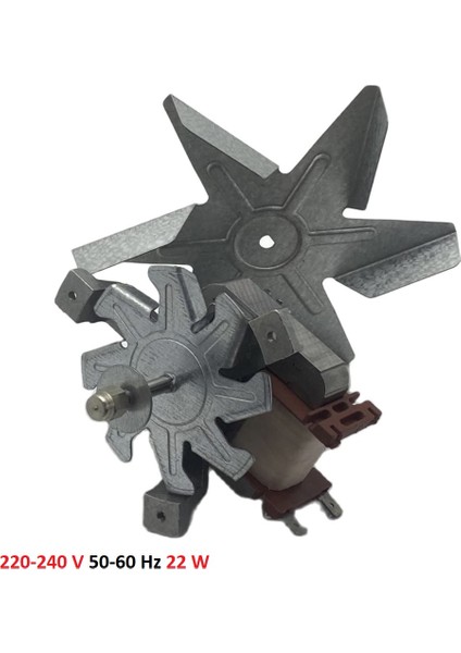 Beko Uyumlu D533W Fırın Turbo Fan Motoru FM0302