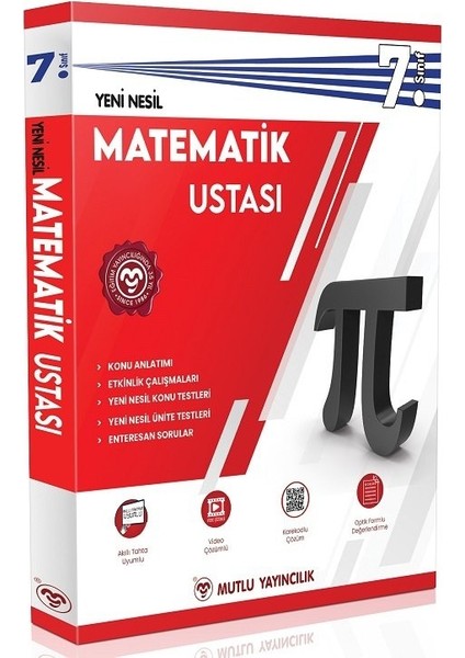 Mutlu Yayıncılık Matematik Ustası 7. Sınıf