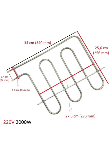 Arçelik Armf4 Mini Üst Fırın Rezistansı 2000 W fiyatları