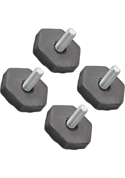 Candy Uyumlu Çamaşır Makinesi Ayağı Ince Giriş Ayarlı Ayak 4 Lü Seti Ölçülere Dikkat Ediniz