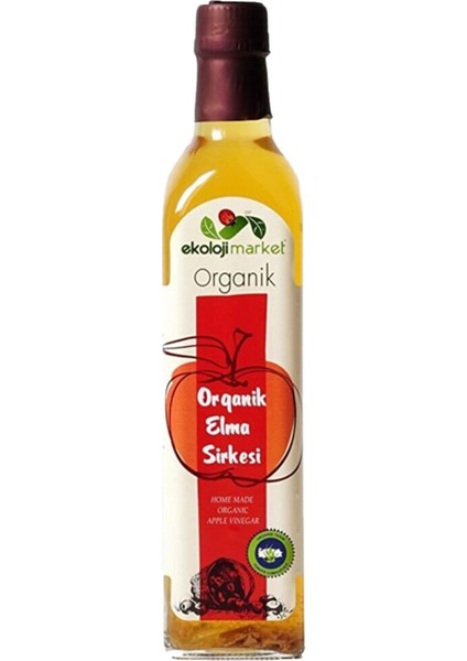 Organik Elma Sirkesi 500 ml