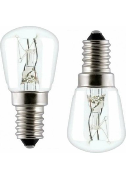 Universal Ankastre Buzdolabı Fırın 15 Watt Mini Halojen Ampül 2pc