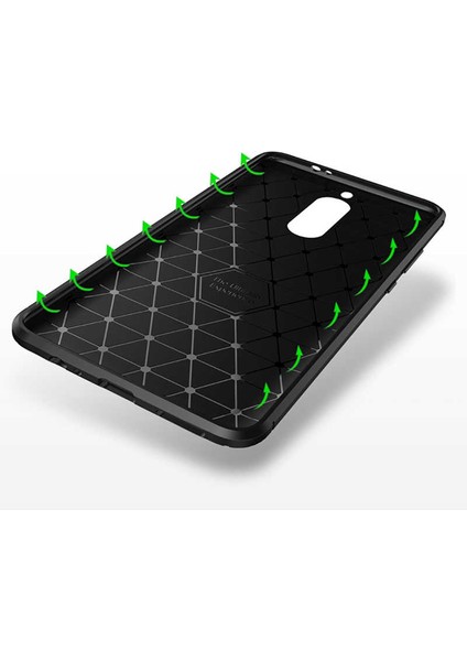 Huawei Mate 10 Lite Kılıf Karbon Desenli Yüksek Kalite Negro Silikon Kapak indirimleri