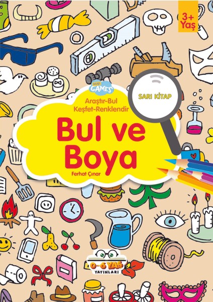 Bul ve Boya Sarı Kitap