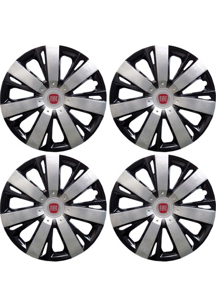 Fiat 15'' Inç Jant Kapağı 4 Adet 1 Takım 3010