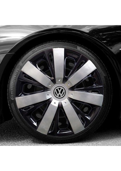 Volkswagen 15'' Inç Jant Kapağı 4 Adet 1 Takım 3010
