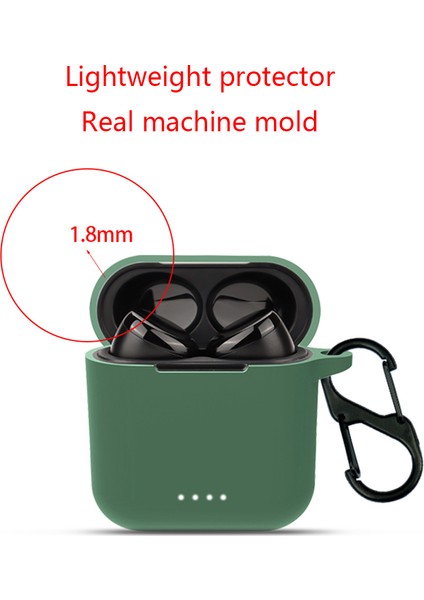 Tozo T6 Silikon Koruyucu Kablosuz Kulaklık Kılıfı - Siyah (Yurt Dışından) modelleri
