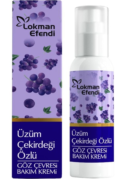 Lokman Efendi Üzüm Çekirdeği Özlü Göz Kremi 100 ml