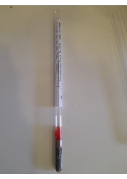 Cam Bomemetre 0-70 Bé° (Alman Malı)