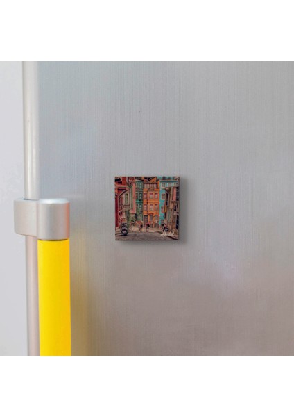 Istanbul-Balat Baskılı Doğaltaş MAGNET(KRT-054) modelleri