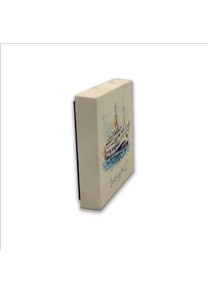 Istanbul Vapur Baskılı Doğaltaş MAGNET(KRT-034) fırsatları