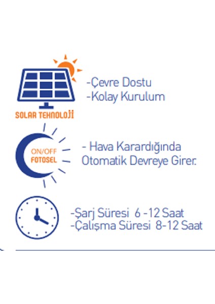 AYT Çözüm 90w Solar Sokak Armatürü Güneş Enerjili-3215