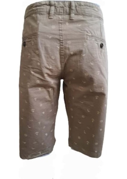 Erkek Bermuda Şort D-4515 - Bej - 34 modelleri