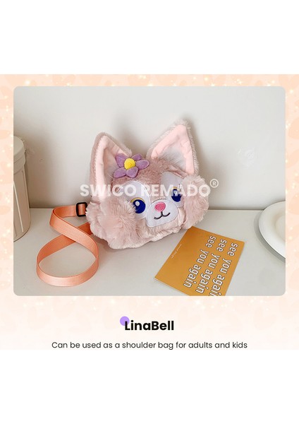 Sevimli Karakter Peluş Çapraz Çanta - Pembe (Yurt Dışından) modelleri