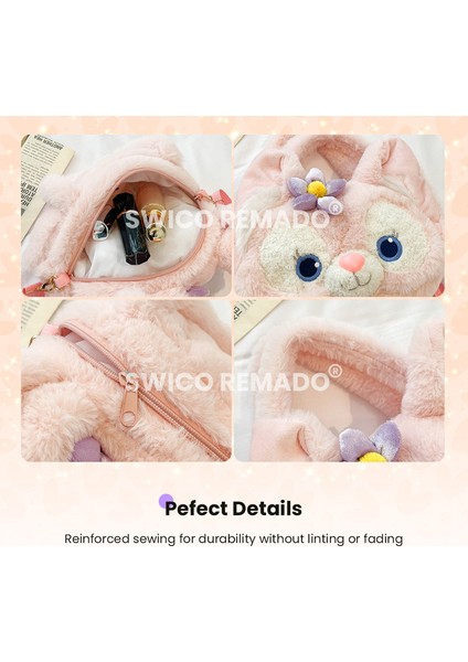 Sevimli Karakter Peluş Çapraz Çanta - Pembe (Yurt Dışından) fırsatları