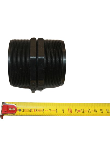 Technoplastic 2.5" x 2.5" Erkek Dişli Plastik Nipel – Su Boru Bağlantı Parçası
