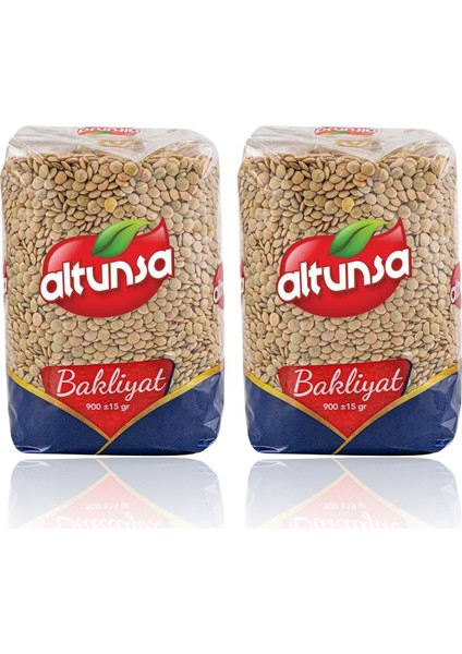 Yeşil Mercimek Yerli 900 G x 2 Adet