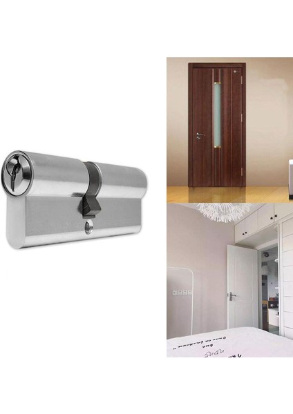 Hok Kapı Göbeği Silindir Barel 3 Anahtarlı 90 mm