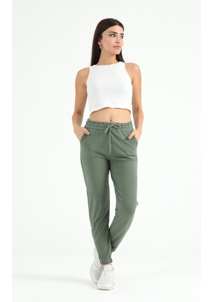 Kadın Paçası Zımbalı Eşofman Alt 3004