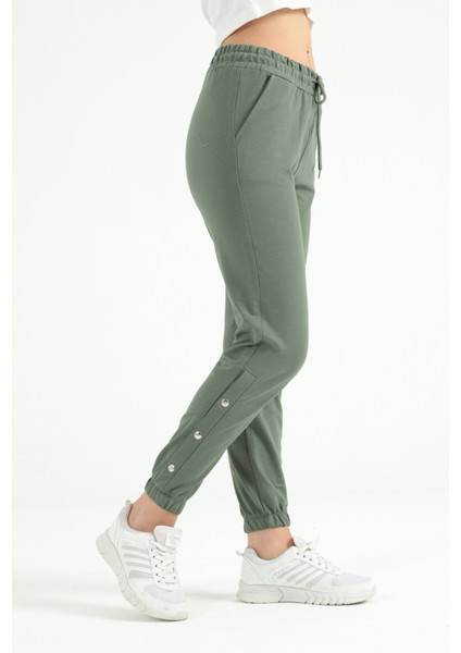 Kadın Paçası Zımbalı Eşofman Alt 3004 modelleri