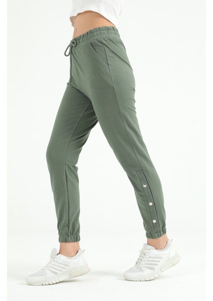 Kadın Paçası Zımbalı Eşofman Alt 3004 indirimleri