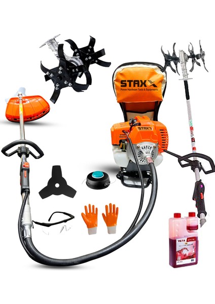 ST9800 Bakır Sargı Sırt Tipi Benzinli Ot Çayır Çim Biçme Tırpanı + Akrobat Super Çapa Aparatı Hediye fiyatları