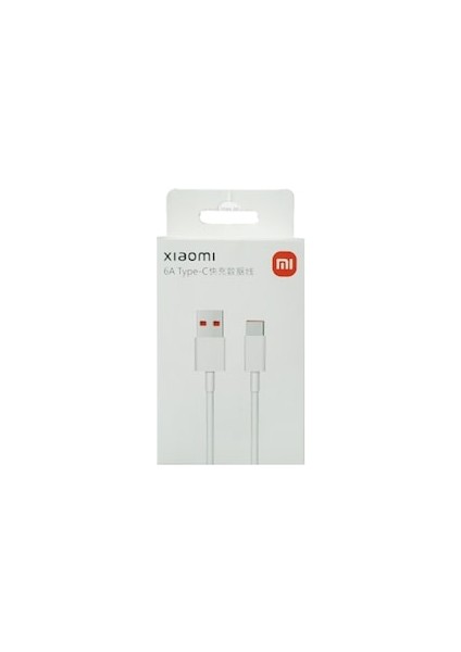 Xiaomi Turbo Hızlı Şarj Kablosu 6A Type-C