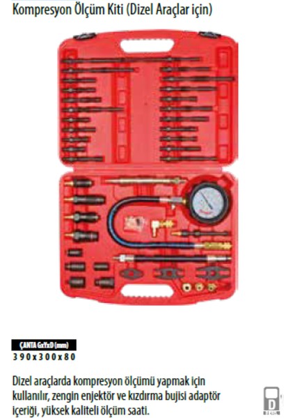 Kompresyon Ölçüm Kiti (Dizel Araçlar Için) fiyatları