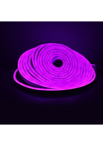 12V Neon LED Şerit Mor 5 Metre fiyatları