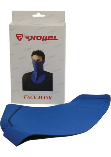 Maske Uzun Geniş Mavi